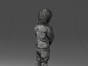 000144 Smiling Young Boy 0702 3D Model