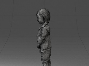 000144 Smiling Young Boy 0702 3D Model