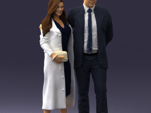 casual couple 0001 3d print ready 3Dプリントモデル