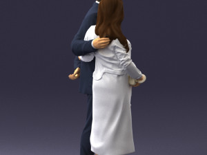 casual couple 0001 3d print ready 3Dプリントモデル