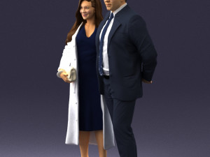 casual couple 0001 3d print ready 3Dプリントモデル