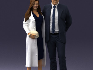 casual couple 0001 3d print ready 3Dプリントモデル