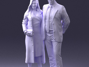 casual couple 0001 3d print ready 3Dプリントモデル