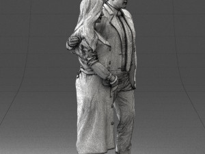 casual couple 0001 3d print ready 3Dプリントモデル
