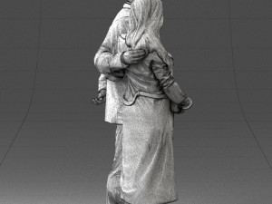 casual couple 0001 3d print ready 3Dプリントモデル