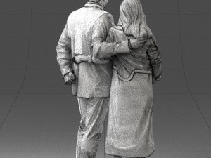 casual couple 0001 3d print ready 3Dプリントモデル