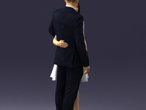young couple 0002 3d print ready 3D-Druckmodell