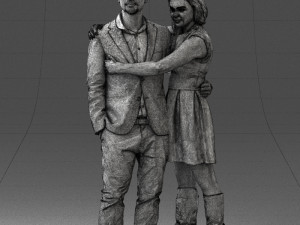 young couple 0003 3D-Modell