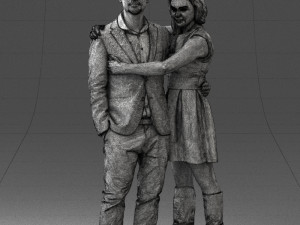 young couple 0003 3D-Modell