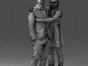 young couple 0003 3D-Modell