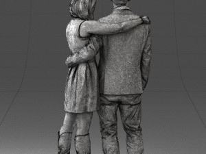 young couple 0003 3D-Modell
