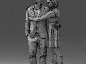 young couple 0003 3D-Modell