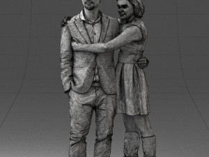 young couple 0003 3D-Modell
