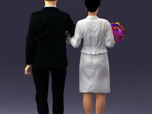 married couple 0012 3Dモデル