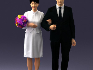 married couple 0012 3d print ready 3D प्रिंट मॉडल