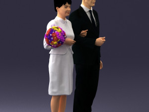 married couple 0012 3d print ready 3D प्रिंट मॉडल