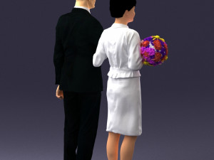 married couple 0012 3d print ready 3D प्रिंट मॉडल
