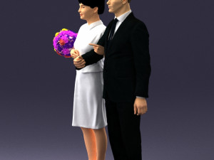 married couple 0012 3d print ready 3D प्रिंट मॉडल