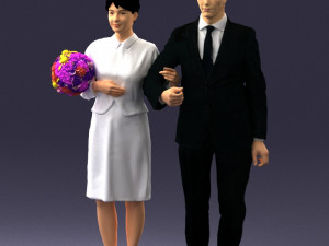 married couple 0012 3d print ready 3D प्रिंट मॉडल