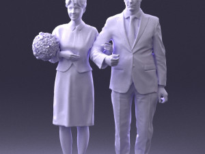 married couple 0012 3d print ready 3D प्रिंट मॉडल