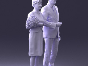 married couple 0012 3d print ready 3D प्रिंट मॉडल