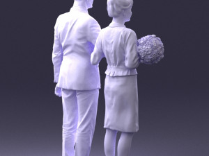 married couple 0012 3d print ready 3D प्रिंट मॉडल