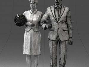 married couple 0012 3d print ready 3D प्रिंट मॉडल