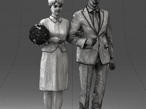 married couple 0012 3d print ready 3D प्रिंट मॉडल