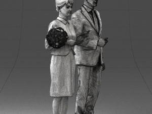 married couple 0012 3d print ready 3D प्रिंट मॉडल