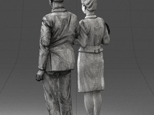 married couple 0012 3d print ready 3D प्रिंट मॉडल