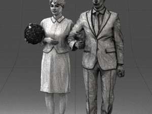 married couple 0012 3d print ready 3D प्रिंट मॉडल