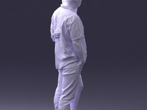 couplein casual wear 0016 3d print ready 3D 打印模型