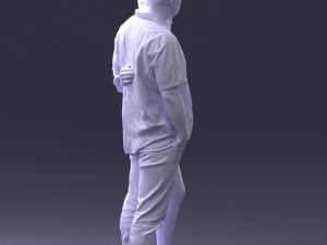 couplein casual wear 0016 3d print ready 3D Print Model