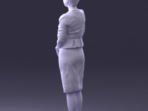 woman in dress 0010 3Dモデル
