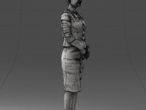 woman in dress 0010 3Dモデル