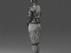 woman in dress 0010 3Dモデル