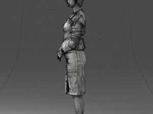 woman in dress 0010 3Dモデル