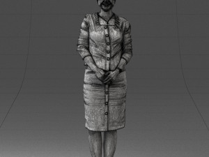 woman in dress 0010 3Dモデル