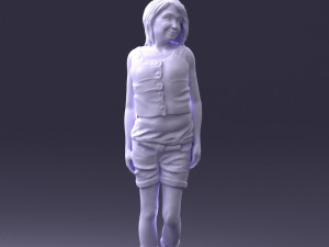 girl in shorts 0015 3Dモデル