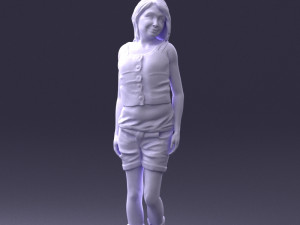 girl in shorts 0015 3Dモデル
