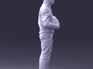 moto racer in pose 0013 3D Model