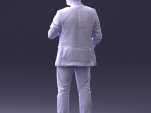 man in jacket 0020 3D Modell