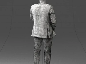000363 Standing Man in Casual Clothing 3D Model