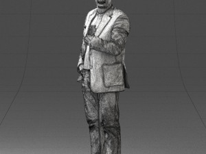 man in jacket 0020 3D Modell