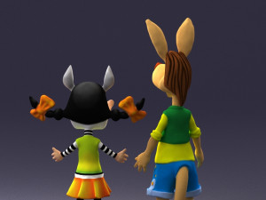 toy couple 0017 3D 模型