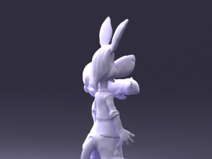 toy couple 0017 3d print ready Model Cetak 3D