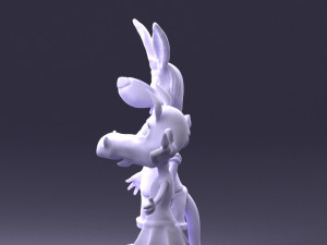 toy couple 0017 3d print ready Model Cetak 3D