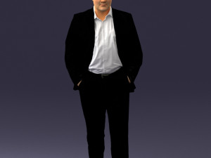 man in jacket 0022 Modelo 3D