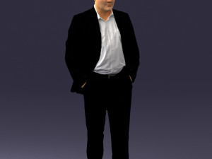 man in jacket 0022 Modelo 3D