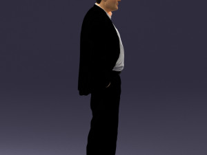 man in jacket 0022 Modelo 3D